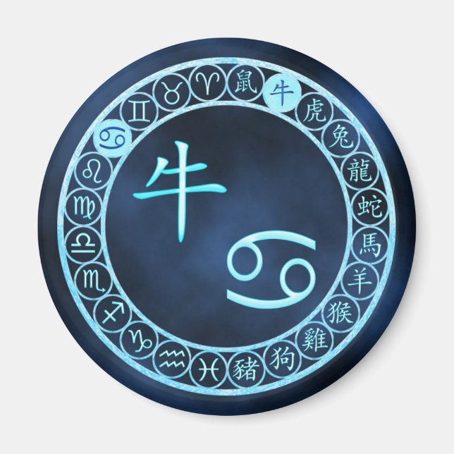 Cancer/Ox Magnet (Framsidan)