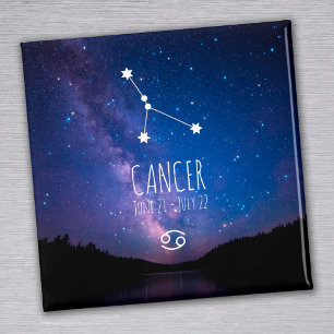 Cancer Personlig Zodiac Constellation Magnet