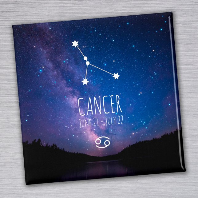 Cancer | Personlig Zodiac Constellation Magnet (Skapare uppladdad)