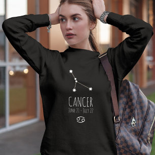 Cancer Personlig Zodiac Constellation T Shirt