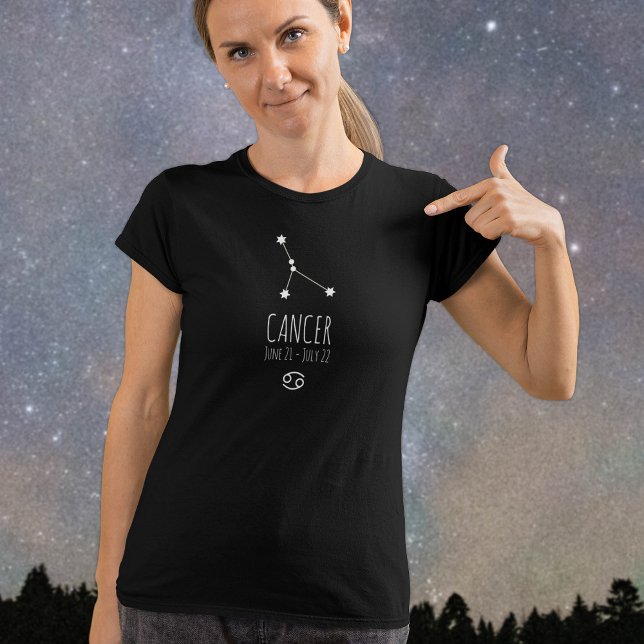 Cancer | Personlig Zodiac Constellation T-Shirt (Skapare uppladdad)