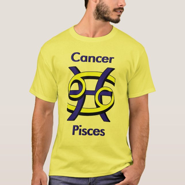 Cancer & Pisces BY T-shirt (Framsida)