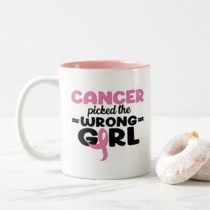Cancer Plockade fel flicka Mugg