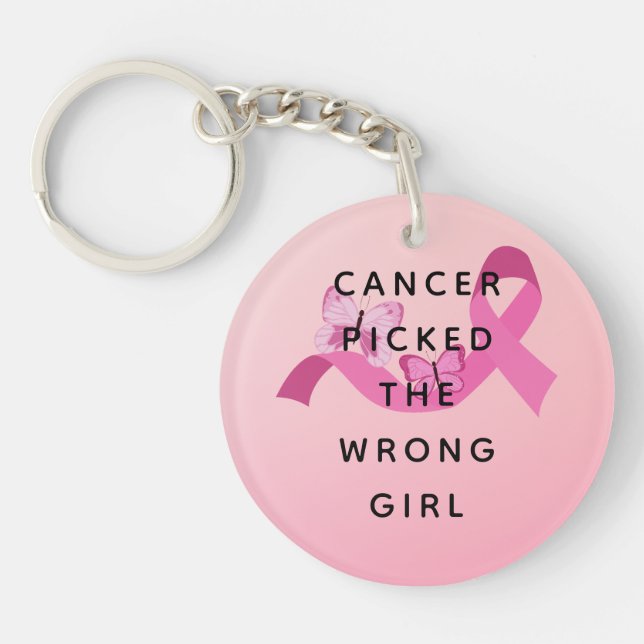 Cancer Plockade fel Rosa för flickor (Framsidan)