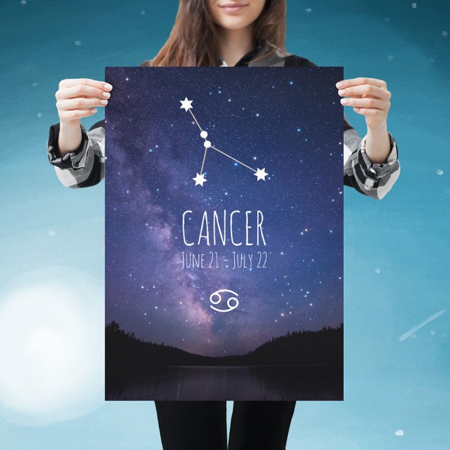 Cancer | Poster av zodiakkonstellation av Personli (Skapare uppladdad)