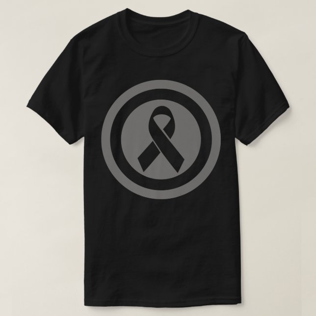 Cancer Ribbon, barncancer - medvetandegrad Bardhoo T Shirt (Design framsida)