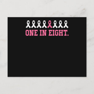 Cancer Rosett band 1 på åtta Vykort