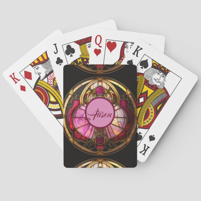 Cancer Ruby Radiance Casinokort (Baksidan)