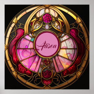 Cancer Ruby Radiance Poster