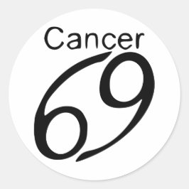 Cancer Runt Klistermärke