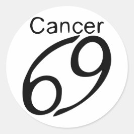 Cancer Runt Klistermärke