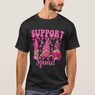 Cancer Shirt for Women Gnomes Support Squad Gnomie T