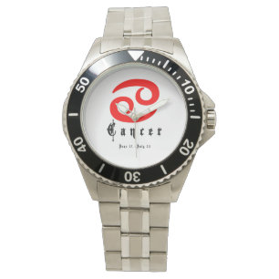 Cancer Sign Astrology Zodiac Armbandsur