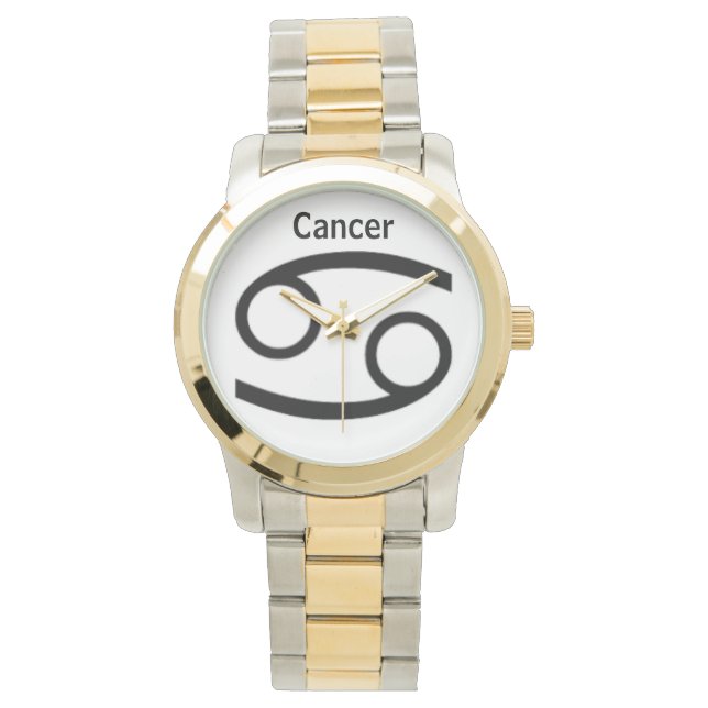 Cancer Sign av Zodiac. Manar Watches. Armbandsur (Framsida)