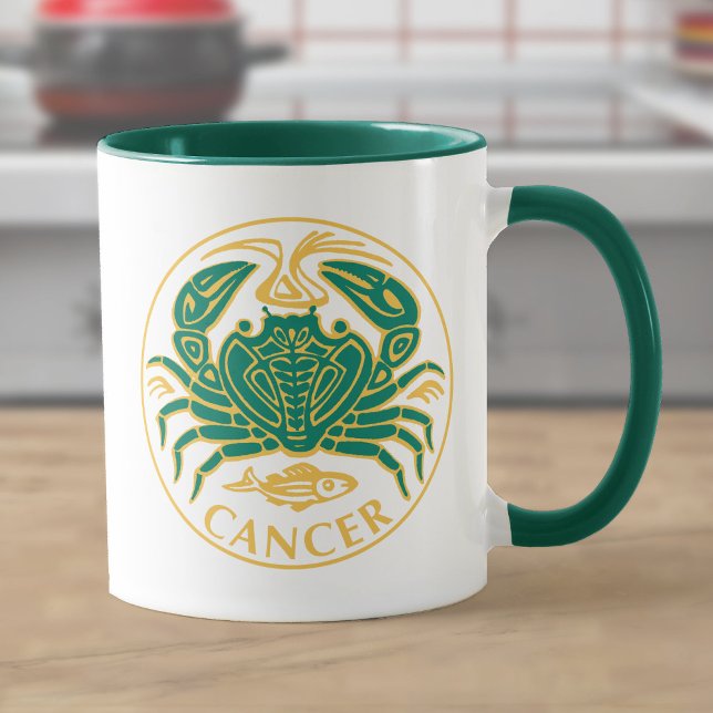 Cancer Sign of the Zodiac Mugg (Skapare uppladdad)