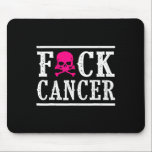 Cancer Skull och Crossbone Skeleton Bröstcancer Musmatta<br><div class="desc">Cancer Skull och Crossbone Skeleton Bröstcancer</div>