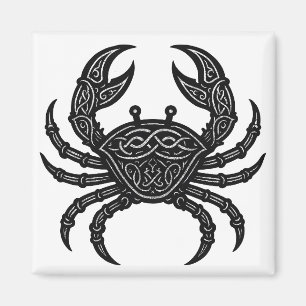 Cancer — Spöklik bläck Zodiakkräfta Magnet