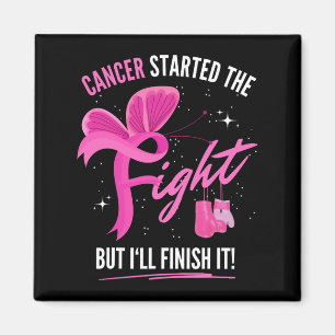 Cancer startade kampen, men jag Avslutar det bröst Magnet