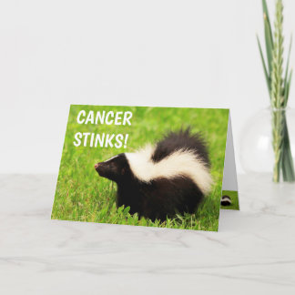 Cancer Stinks Funny Encouragement Kort