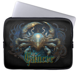 Cancer Stjärntecken Laptop Fodral