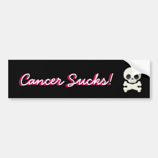 Cancer suger! bildekal