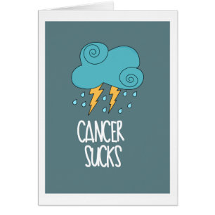 cancer suger hälsningskort