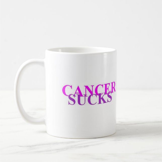 CANCER SUGER kaffemuggen Kaffemugg (Vänster)