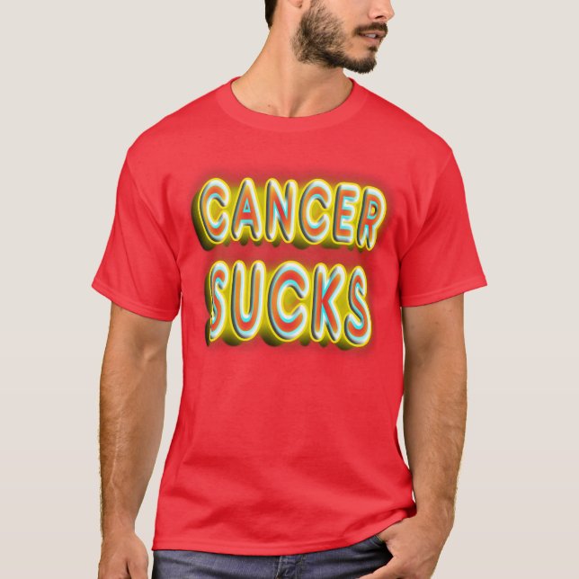 CANCER SUGER T SHIRT (Framsida)