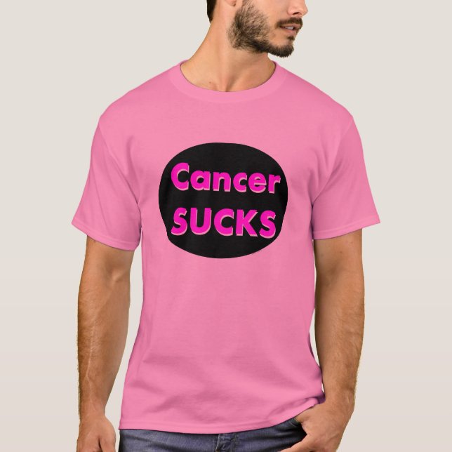 cancer suger tee (Framsida)