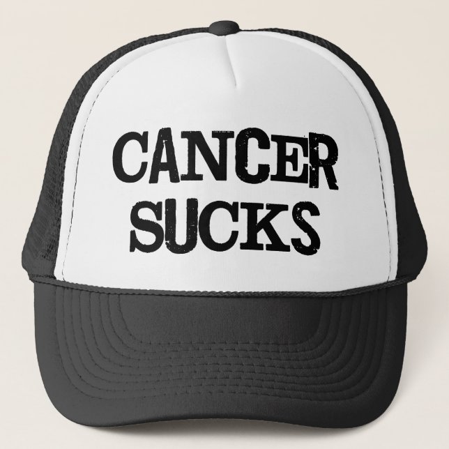 Cancer suger truckerkeps (Framsida)