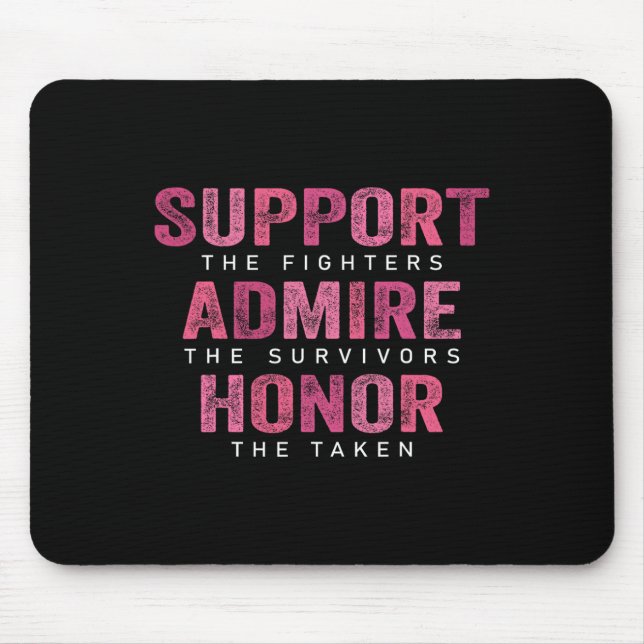 Cancer Support Admire Honor Breast Cancer Awarenes Musmatta (Framsidan)