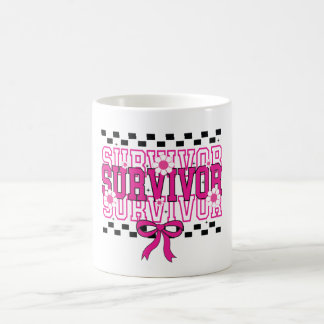 Cancer Survivor Breast Cancer Pink Kaffemugg