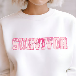 Cancer survivor, breast cancer support sweater t shirt