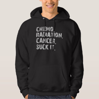 Cancer Survivor Chemo Radiation Cancer suger på de Hoodie