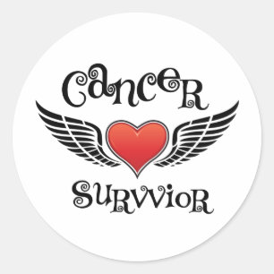 Cancer Survivor Runt Klistermärke