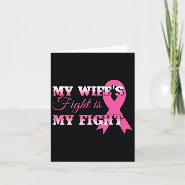 Cancer Survivor Support Breast Cancer Awareness Gi Kort (Framsida)