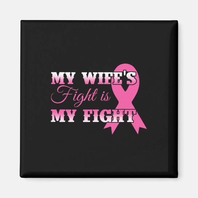 Cancer Survivor Support Breast Cancer Awareness Gi Magnet (Framsidan)