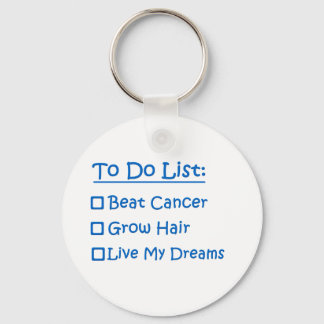 Cancer Survivor to Do List Nyckelring