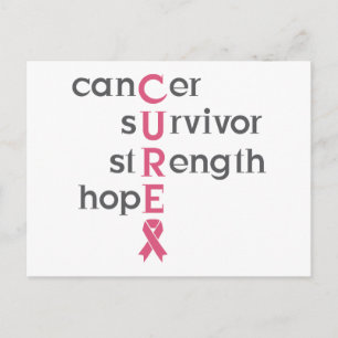Cancer Survivor Vykort