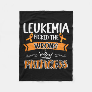 Cancer Survivor Warrior Girls Fight Leukemia Cance Fleecefilt