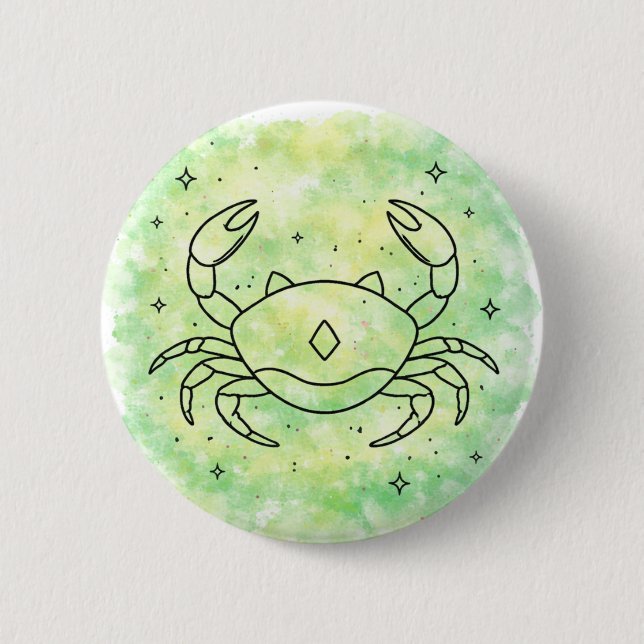 Cancer-tecken Knapp (Framsida)