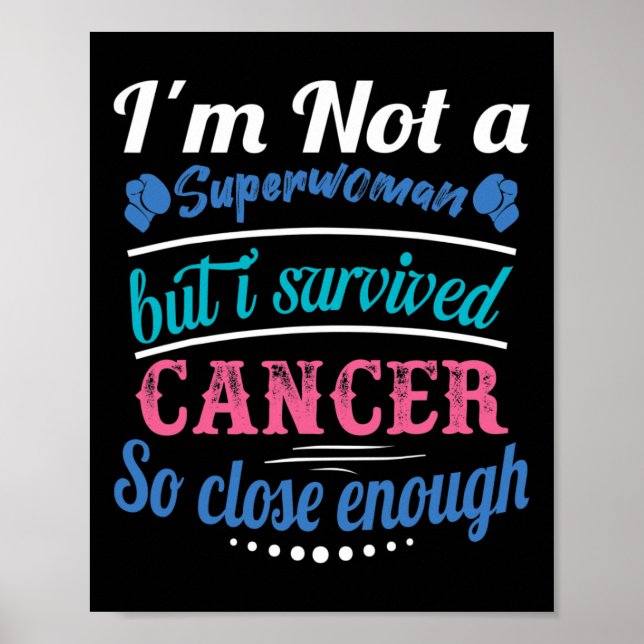 Cancer Thyroid Cancer Survivor Poster (Framsidan)