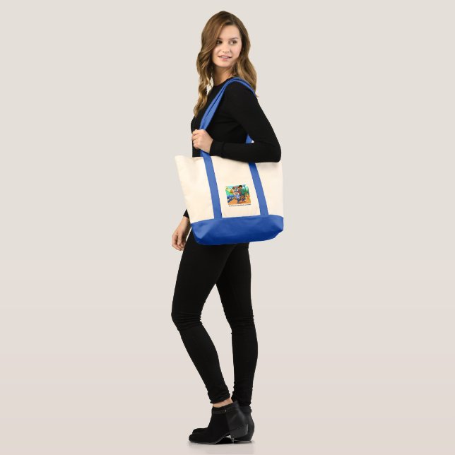 Cancer Tote Bag Tygkasse (Fram (modell))
