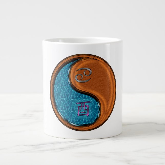 Cancer & Trä Tupp Jumbo Mugg (Framsidan)