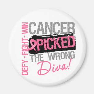 Cancer valde den fla divaen - bröstcancer magnet