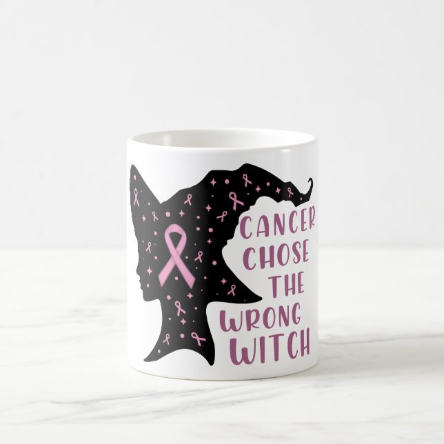 Cancer Välj fel Witch Kaffemugg (Center)