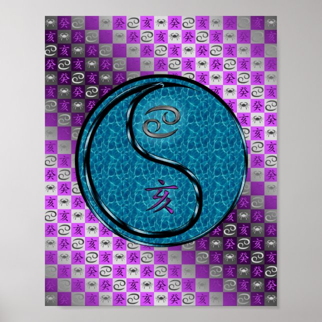 Cancer & Vatten Boar Poster (Framsidan)