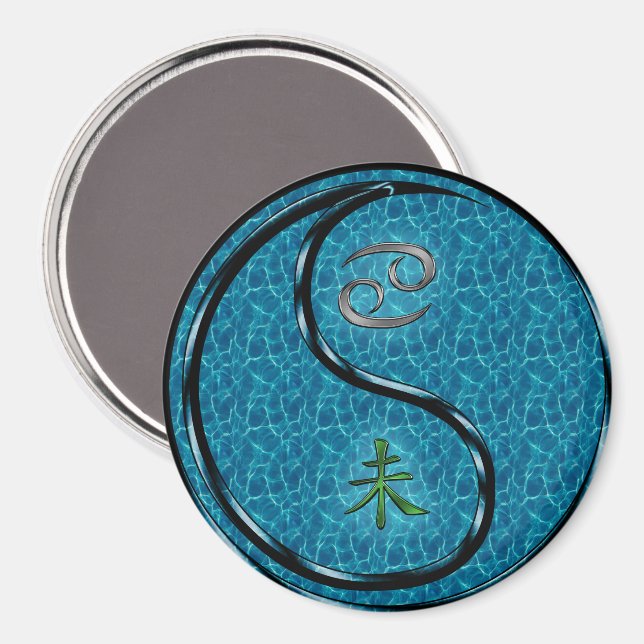 Cancer & Vatten Get Magnet (Front/Back)