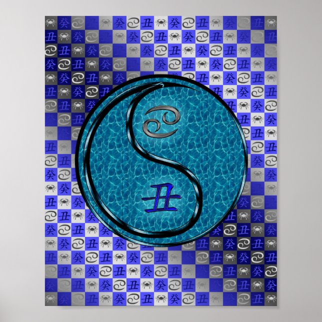 Cancer & Vatten Ox Poster (Framsidan)