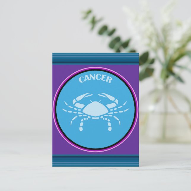 Cancer vykort (Stående Fram)